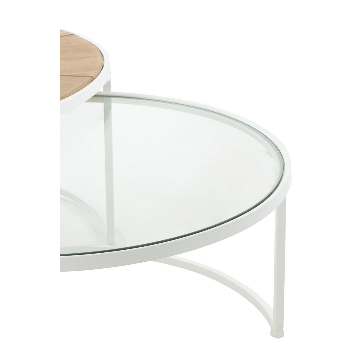 Table d'appoint J-Line Relax dans un salon contemporain, ambiance élégante.