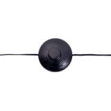 Lampe debout "Maron" en métal-satin-matt avec parasols en tissu en marron, avec une douille E14, pour salle à manger, salon, couloir ou bureau, lampe pour le salon, la salle à manger, le couloir et le bureau, la lampe debout à l'intérieur de 153 cm d