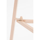 Table à plantes Adine en rose clair, design élégant et moderne