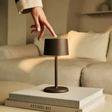 Lampe à poser rechargeable David moka