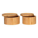 Lot de 2 boîtes de rangement Chefalu, différentes tailles
