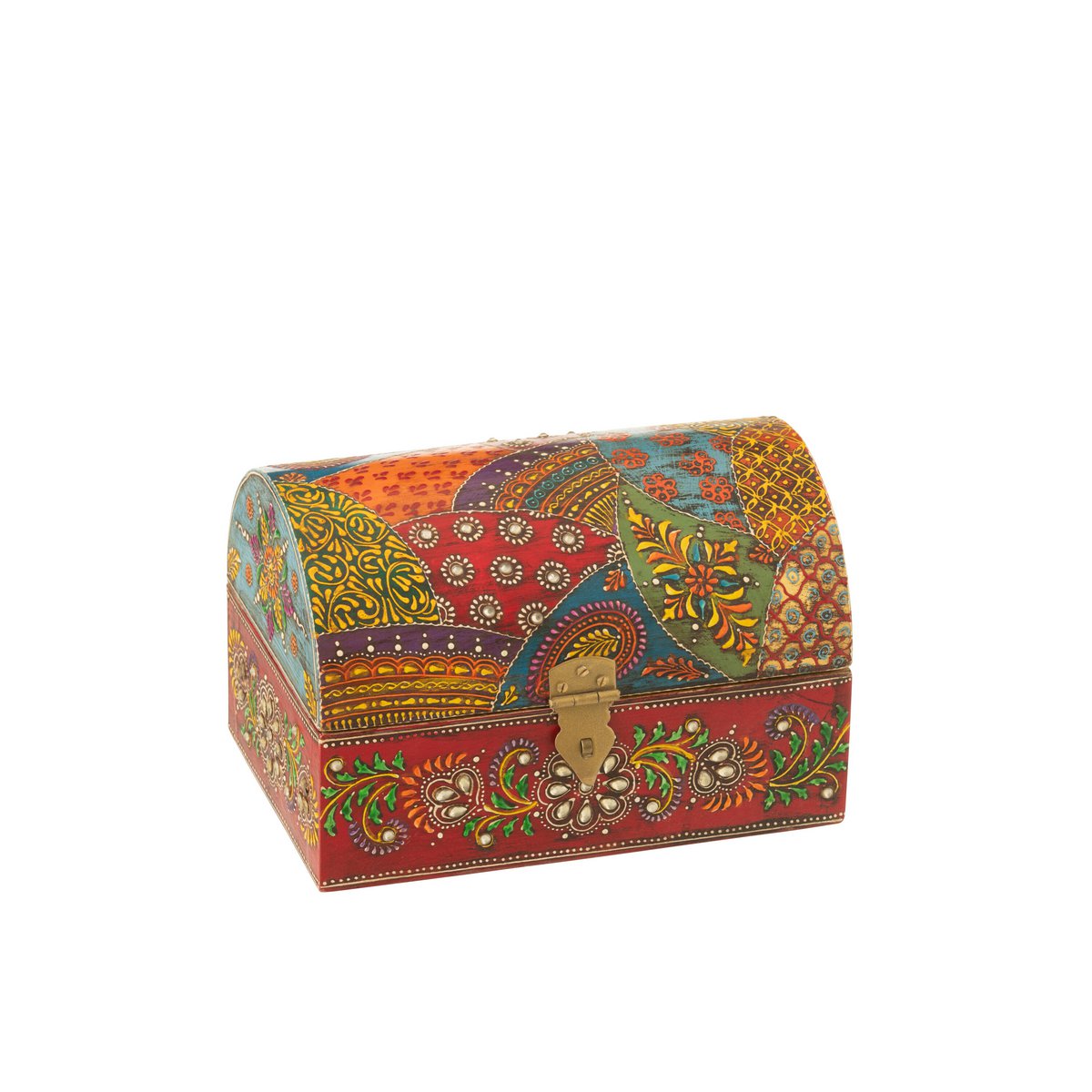 Box J-Box Mix Mango Rectangulaire, détail des couleurs multicolores