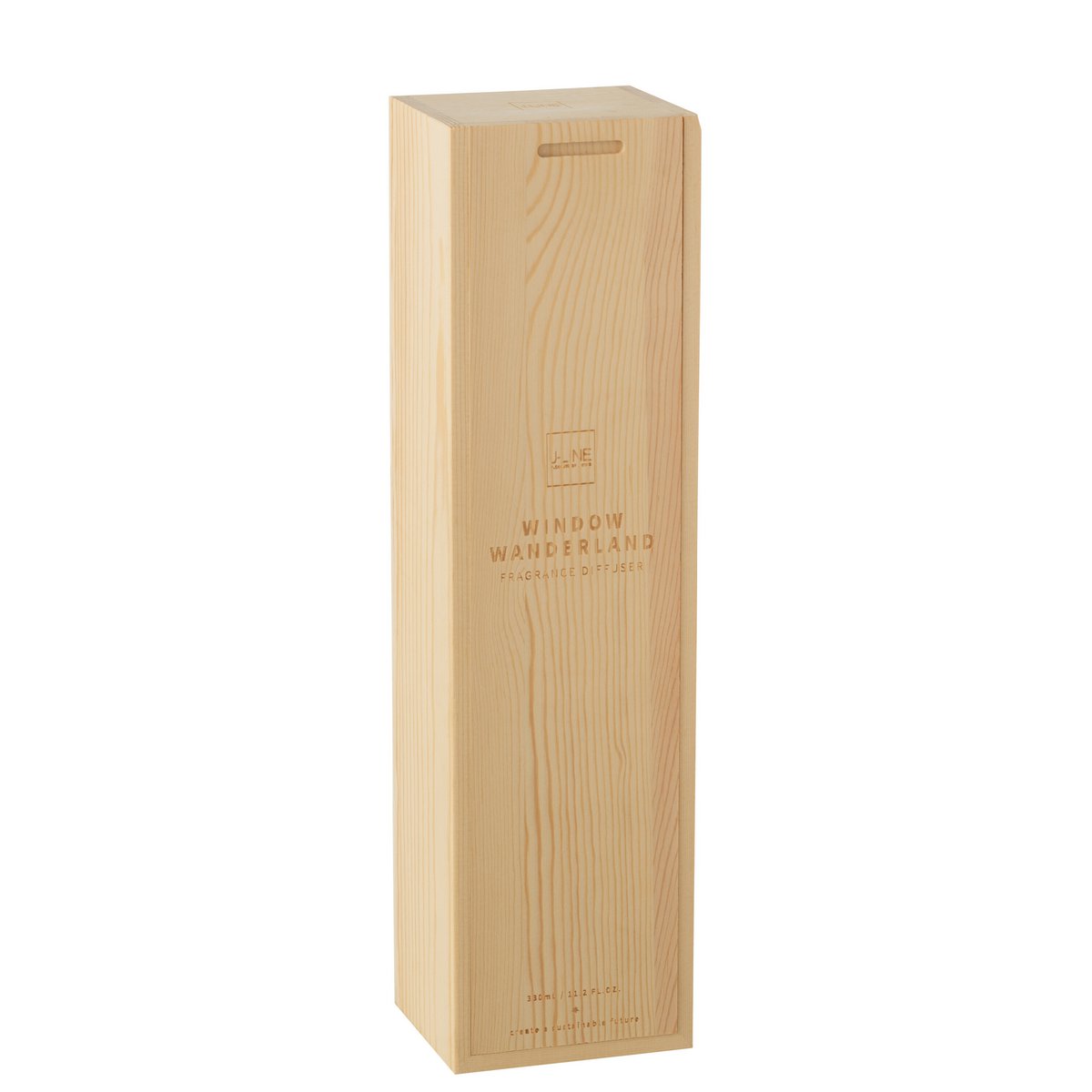 Bâtonnets parfumés J-Line avec flacon en verre transparent