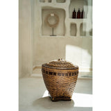 Le Panier de Rangement Colonial - Brun Naturel - L