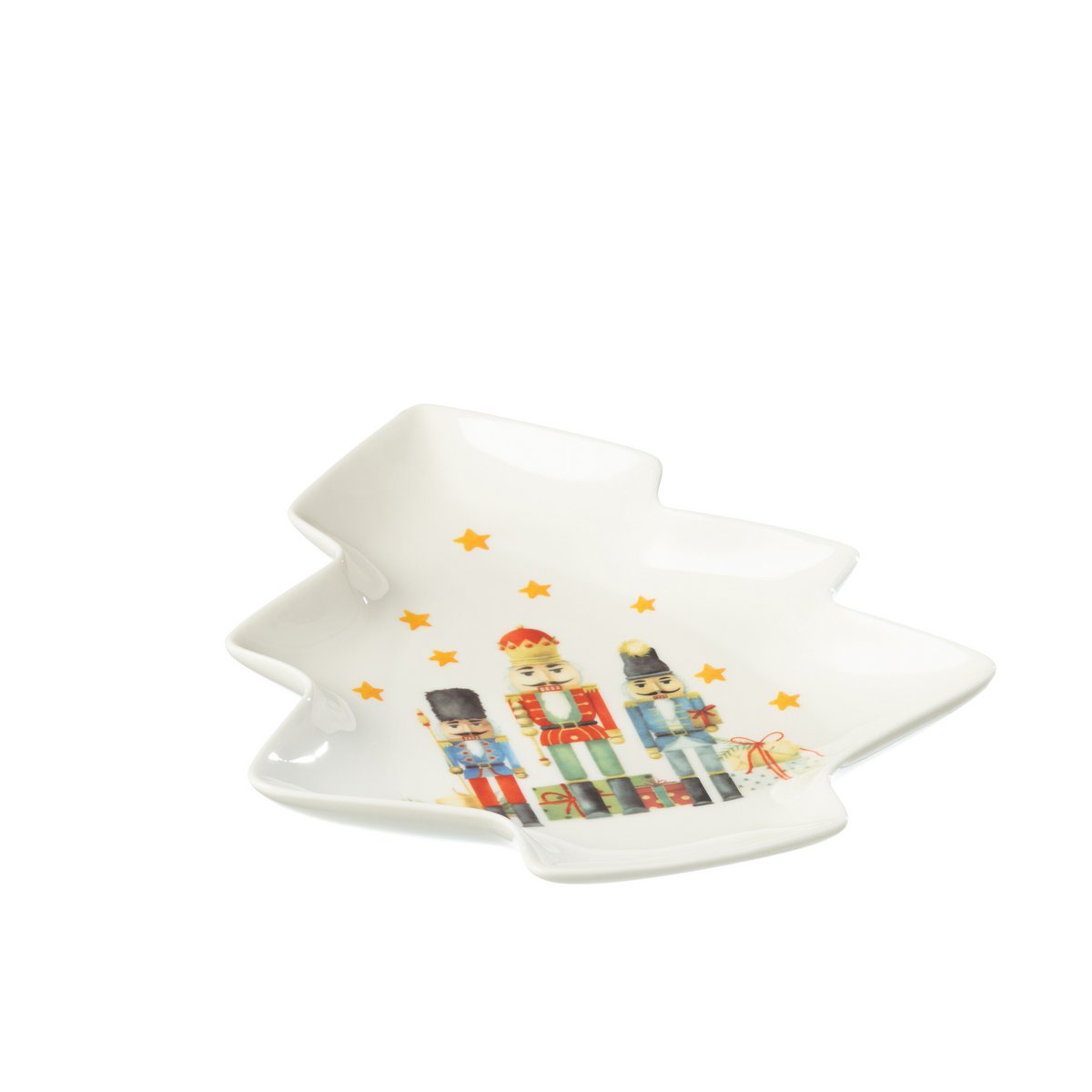 Coffret cadeau de l'assiette Arbre Casse-Noisette J-Line, présentation élégante.
