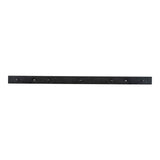 Porte-manteau Vita noir, vue de face sur mur blanc