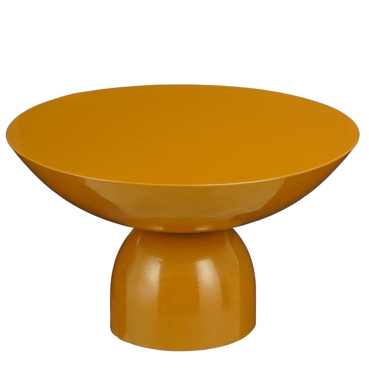 Table d'appoint Célise Marron avec un design élégant et moderne.