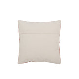Coussin J-Line Diamants et Flèches en coton pêche/rose, vue avant