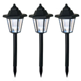 3 Set LED Erdspie solaire / lumière murale 2-en-1