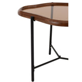 Table basse J-Line Zip - verre - mix