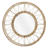 Miroir mural Ludy Marron clair