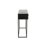 Détail du bois de la console J-Line Shanil