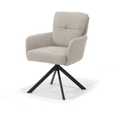 Détail du mécanisme Turning Put 180 du fauteuil Fred Armchair