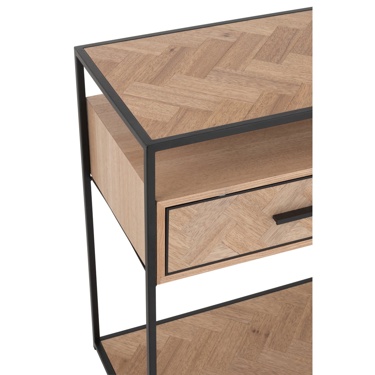 Console J-Line Zigzag dans un salon moderne