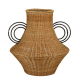 Vase décoratif Fabiola Marron clair