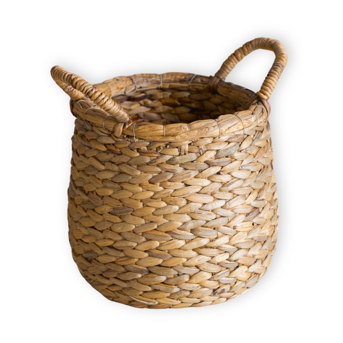 Panier Citra utilisé comme jardinière - style boho