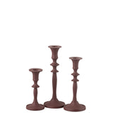 Bougeoirs J-Line sur une table décorée