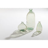 Vase Olivia en verre, profil montrant la hauteur de 73 cm