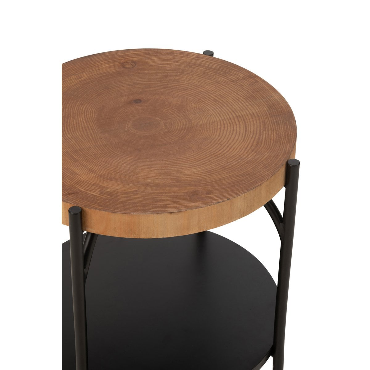 Table d'appoint Bio J-Line, vue latérale avec décor