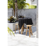 La Nappe en Lin - Noir - 150x200