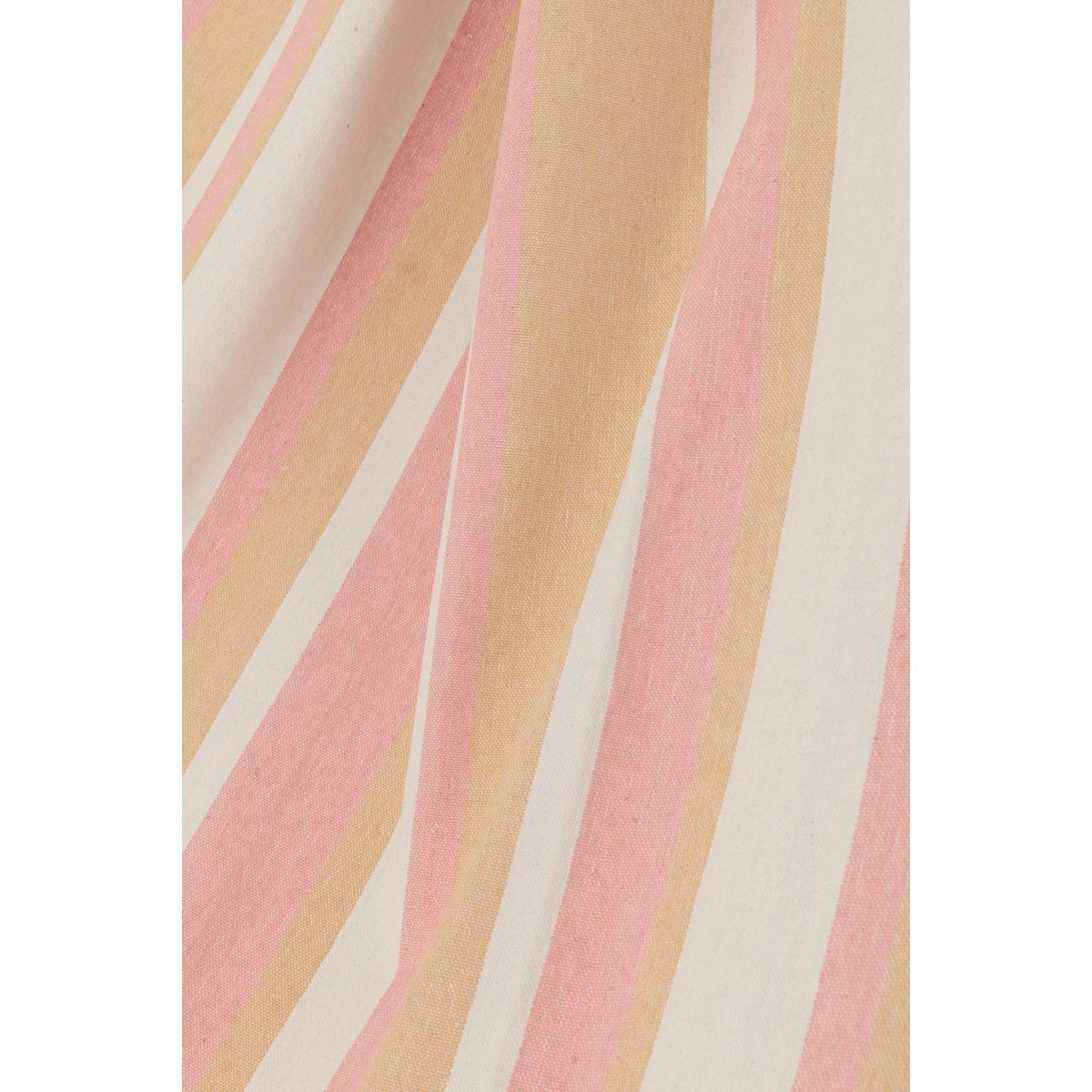 Hamac J-Line rayures coton/polyester blanc/beige/rose clair, vue d'ensemble
