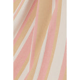 Hamac J-Line rayures coton/polyester blanc/beige/rose clair, vue d'ensemble