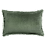 Coussin uni Fara Thym 40 x 65