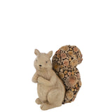 Figurine écureuil J-Line sur étagère, ambiance déco