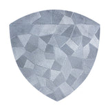 Table d'appoint Table décorative en métal en 4 parties ALSTER 40x45x40 cm Classe triangulaire.