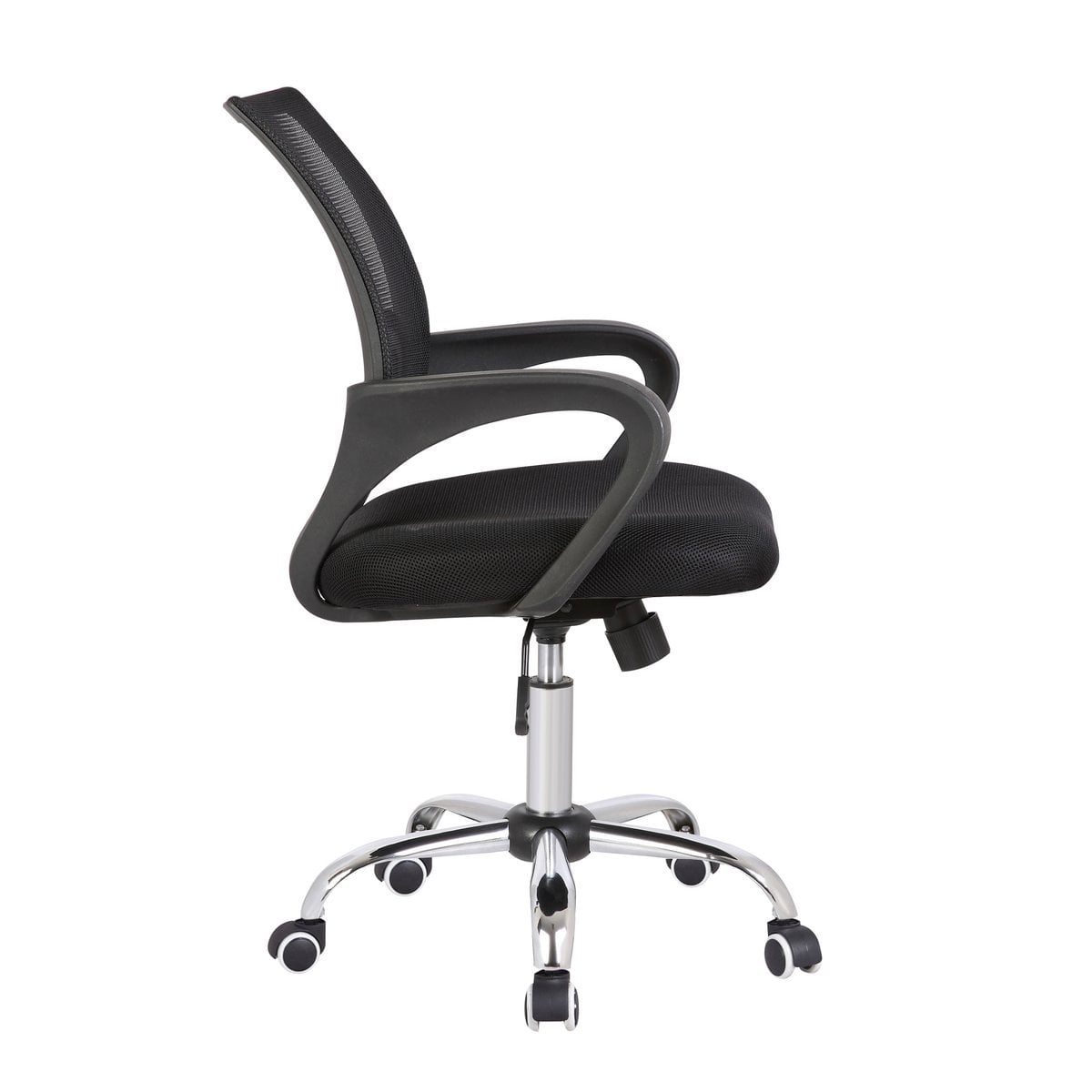 Chaise de bureau réglable en hauteur avec roues doubles