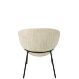Chaise J-Line - fer - beige/noir