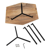 Table d'appoint 56 x 48 cm table basse table de salon durable