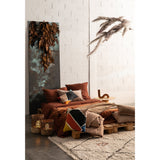 Housse de couette stonewashed Zeff Caramel 240 x 220