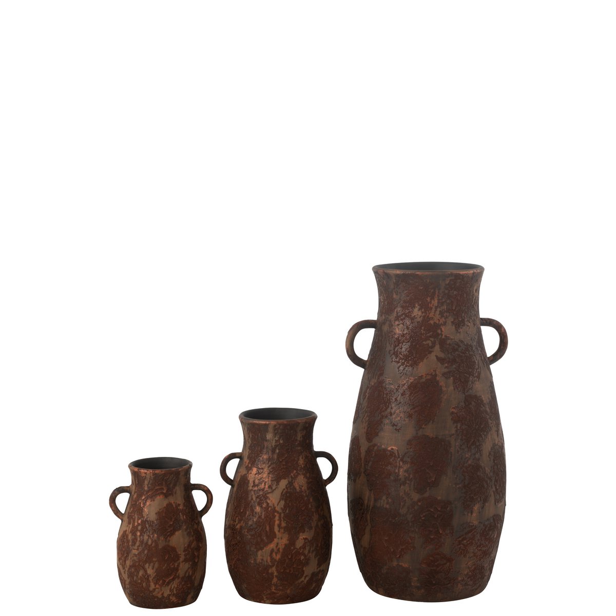 Vase Amhorre Terra J-Line - Détail de la finition en céramique