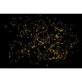 Détail de la guirlande lumineuse J-Line en argent, éclairage blanc chaud