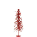 Vue d'ensemble du sapin de Noël J-Line, parfait pour une décoration de Noël raffinée.