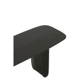 Canapé J-Line en bois d'acacia noir, vue de dessus