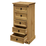 Commode avec 5 tiroirs