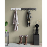 Gorillz Triangle Five - Porte-manteau mural - Industriel - Porte-manteau - 5 crochets - Vert