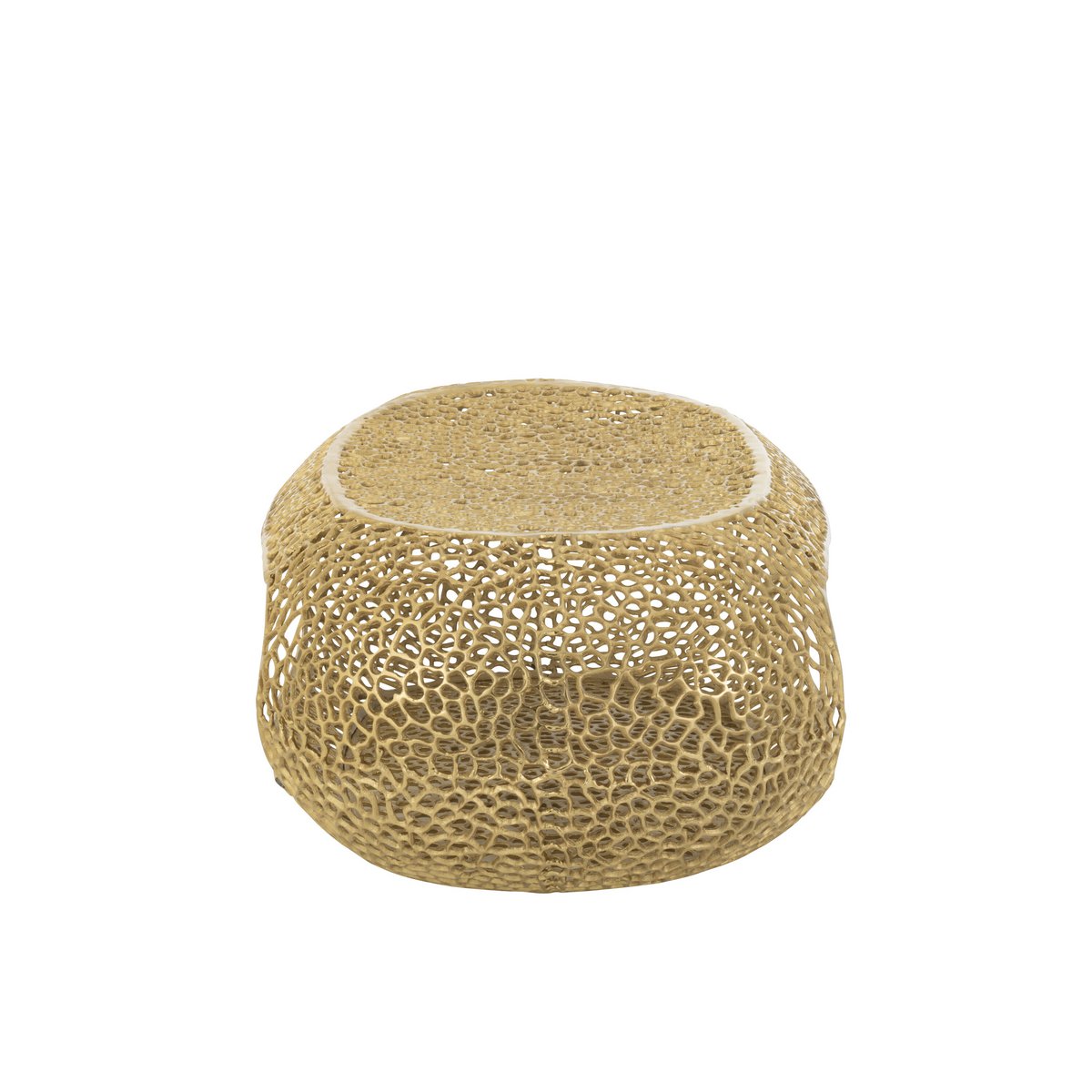 Détail du design moderne de la table basse J-Line