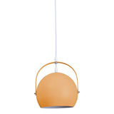 Pendant lampe "Colorado" Orange Ø Env. 25 cm, métal, socket E27, éclairage pour le salon, salle à manger, chambre pour enfants