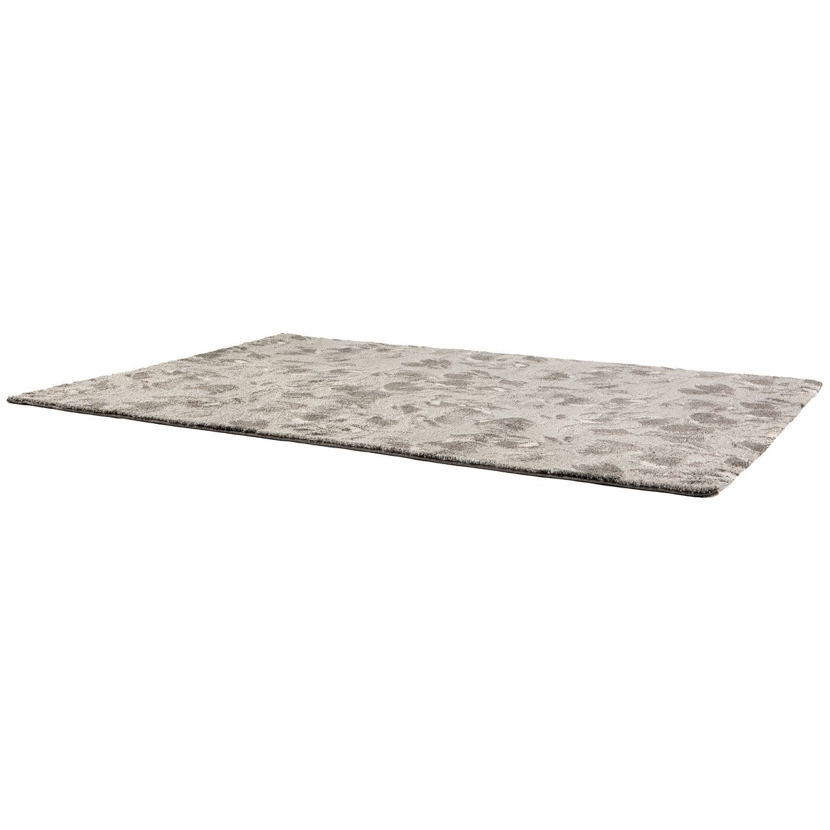 Tapis Kanoa Perlé 160 x 230 avec motif floral élégant sur fond beige