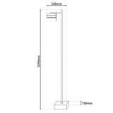 Lampadaire LED "Triberg"