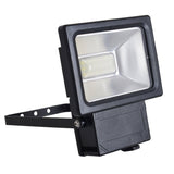 Lampe extérieure LED "Spotlight" en métal et verre en noir, avec LED intégrée