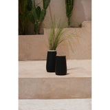Le Vase Sneaky - Noir Naturel - S