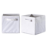 Boîtes de rangement Boîte de pliage pliable 26x26x26 cm 6 -pack Boîte de rangement carré