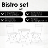 Ensemble bistro de jardin Laurence Blanc