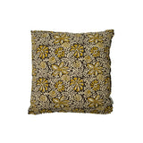Coussin Santa Eulalia moutarde 45x45