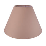 Abat-jour pour les lumières de table "causia", Ø en bas de 50 cm, Ø Top 22 cm, 33 cm de haut, mélange de coton en polyester en blanc