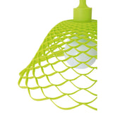 La lampe pendentielle en silicone "Cera" en vert